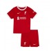 Liverpool Dětské Oblečení Domácí Dres 2023-24 Krátkým Rukávem (+ trenýrky)